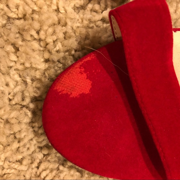 Cute Red 2” heels 💛 - Picture 2 of 5